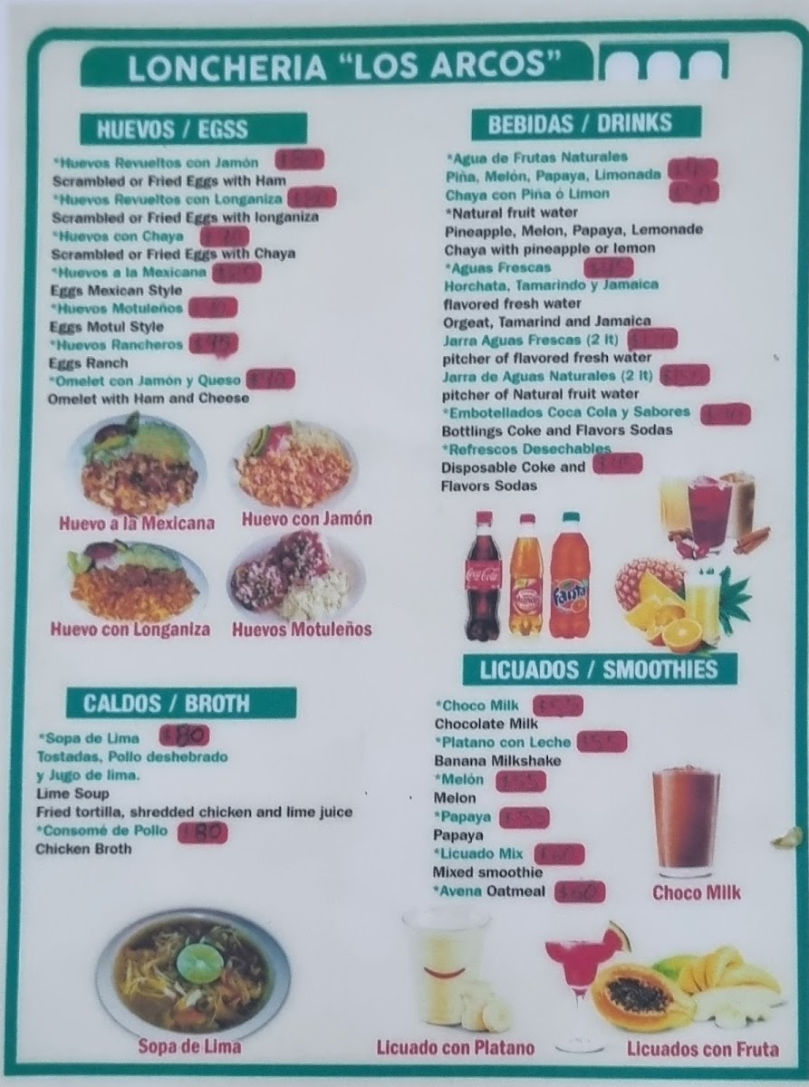 Loncheria Los Arcos Menu - Image 4